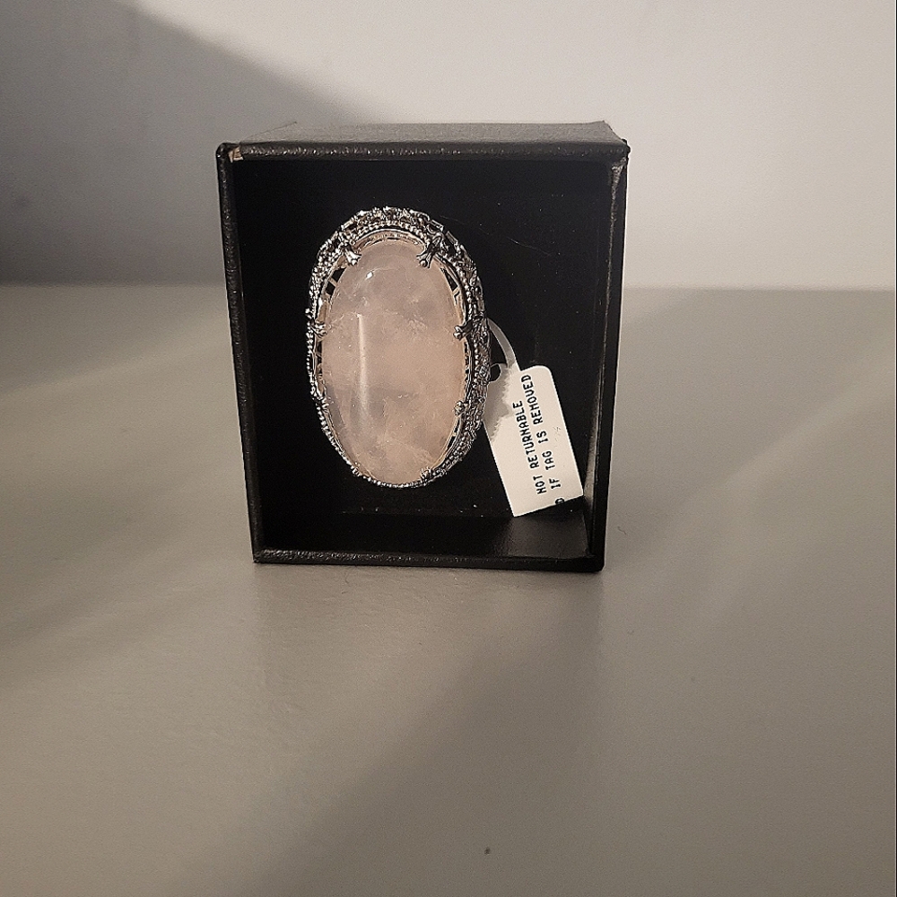 Rose Quartz ring